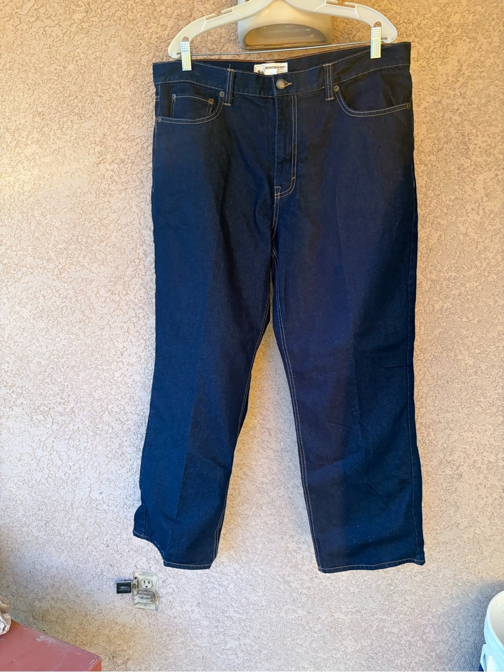 TitleNorthwest Territory Flannel Lined Blue Jeans 38X30